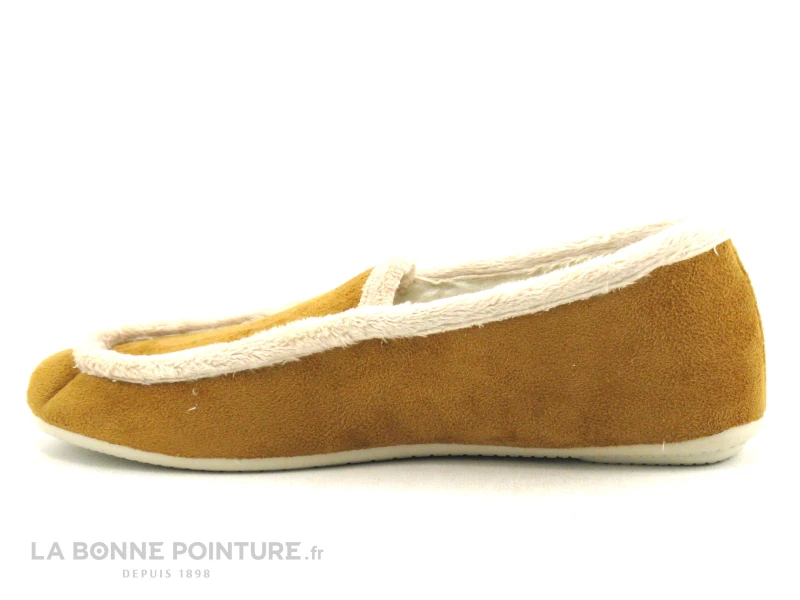 Ouf NICLOU Camel - Chausson Mocassin Femme 2 Ouf NICLOU Camel - Chausson Mocassin Femme – Image 2