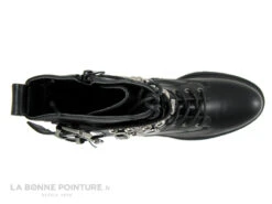 The Divine Factory HX4703 Noir - Bottine Rangers - Laniere Avec Clous Et Perles -Femelle Chaussure Boutique cd24607c73b9e66c561f35ea11d5d5ef img 4705.jpg 177479