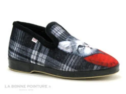 Ouf SANGUINE Noir - Ecossais - Chat Gilet Rouge - Charentaise Femme 9 Ouf SANGUINE Noir - Ecossais - Chat Gilet Rouge - Charentaise Femme -Femelle Chaussure Boutique cd24607c73b9e66c561f35ea11d5d5ef img 4730.jpg 177364