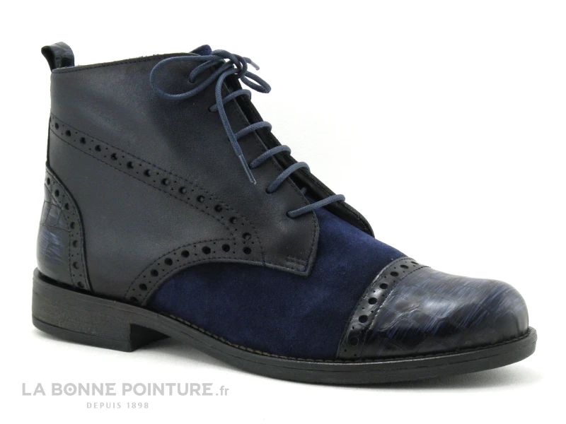 Folies NYX Marine - Chaussure Montante Femme Bleu Marine 1 Folies NYX Marine - Chaussure Montante Femme Bleu Marine