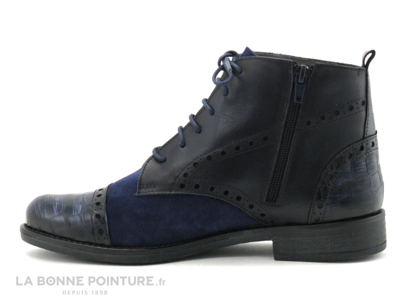 Folies NYX Marine - Chaussure Montante Femme Bleu Marine 3 Folies NYX Marine - Chaussure Montante Femme Bleu Marine – Image 3