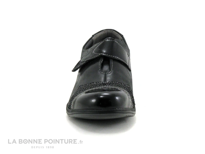 Suave DALLAS 7550T Black Cinder Black - Chaussure Femme Avec Scratch 2 Suave DALLAS 7550T Black Cinder Black - Chaussure Femme Avec Scratch – Image 2