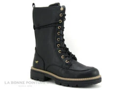 Mustang 1437 503 9 Noir - Bottine Noire Avec Semelle Crantee -Femelle Chaussure Boutique cd24607c73b9e66c561f35ea11d5d5ef img 5047.jpg 177840