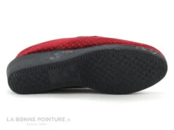 RYB 102 ALBA - Bordeaux - Pois Argent - Chausson Talon Compense -Femelle Chaussure Boutique cd24607c73b9e66c561f35ea11d5d5ef img 5599.jpg 154886