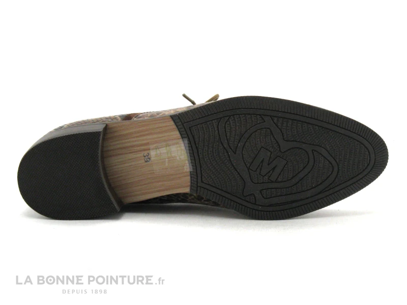 MamZelle SARDOU Serpent Moka - Velours Chataigne - Derby Femme 7 MamZelle SARDOU Serpent Moka - Velours Chataigne - Derby Femme – Image 7