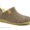 CM Confort Mono Tweed Beige - 20117 - Chausson Femme Fourre Laine