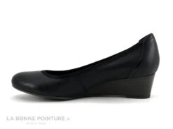 Tamaris 1-22320-20 Black - Escarpin Compense En Cuir Noir -Femelle Chaussure Boutique cd24607c73b9e66c561f35ea11d5d5ef img 6030.jpg 178775