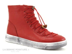 Lily Mood 26-1220 Red - Boots Femme Cuir Rouge - Elastique -Femelle Chaussure Boutique cd24607c73b9e66c561f35ea11d5d5ef img 6087.jpg 154774