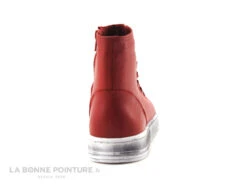 Lily Mood 26-1220 Red - Boots Femme Cuir Rouge - Elastique -Femelle Chaussure Boutique cd24607c73b9e66c561f35ea11d5d5ef img 6090.jpg 154779