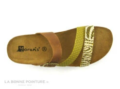 Morans JORCO Cognac - Jaune - Mule Mode Femme Ajustable -Femelle Chaussure Boutique cd24607c73b9e66c561f35ea11d5d5ef img 6098.jpg 166830