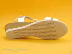 Jordana 2323 - Blanc - Argent - Sandale Compensee Femme -Femelle Chaussure Boutique cd24607c73b9e66c561f35ea11d5d5ef img 6122.jpg 135735