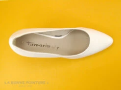 Tamaris 1-22411-20 White - Escarpin Blanc A Talon Haut 12 Tamaris 1-22411-20 White - Escarpin Blanc A Talon Haut -Femelle Chaussure Boutique cd24607c73b9e66c561f35ea11d5d5ef img 6433.jpg 180860