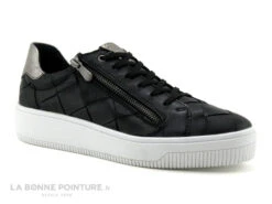 Marco Tozzi Premio 2-23737-28 Black - Basket Cuir Noir Femme -Femelle Chaussure Boutique cd24607c73b9e66c561f35ea11d5d5ef img 6467.jpg 167330