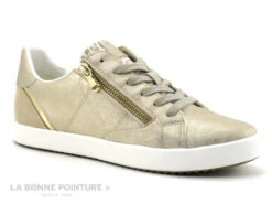 Geox D356HE BLOOMIEE Gold Lt Taupe - Basket Basse Femme Beige Et Or -Femelle Chaussure Boutique cd24607c73b9e66c561f35ea11d5d5ef img 6521.jpg 179415