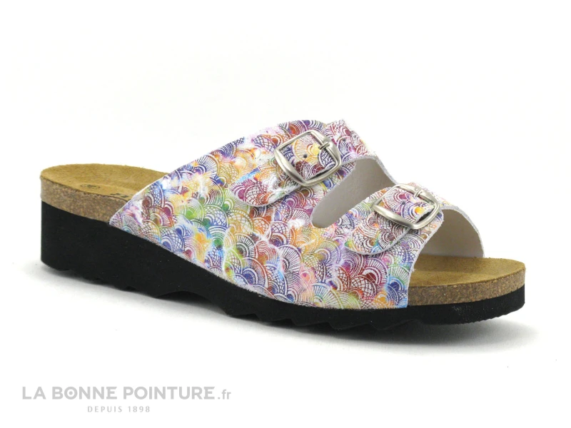 Artika GADIN 680 025 Wendy - Arcs En Ciel - Mule Reglable Femme 1 Artika GADIN 680 025 Wendy - Arcs En Ciel - Mule Reglable Femme