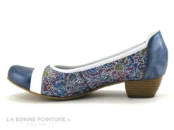 Inea RIO - Escarpin Bleu Marine Et Multicolore - Petit Talon -Femelle Chaussure Boutique cd24607c73b9e66c561f35ea11d5d5ef img 6563.jpg 179457