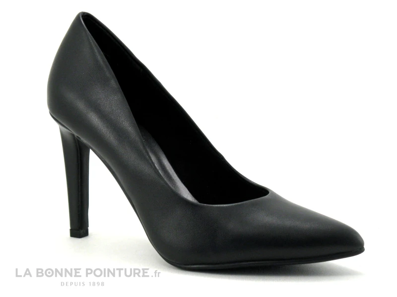 Marco Tozzi 2-22415-20 Black - Escarpin Noir A Talon Haut 1 Marco Tozzi 2-22415-20 Black - Escarpin Noir A Talon Haut