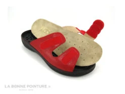 Semelflex GRAZIELLA Rouge - Mule Femme Cuir Rouge - 2 Velcros -Femelle Chaussure Boutique cd24607c73b9e66c561f35ea11d5d5ef img 6626.jpg 167481