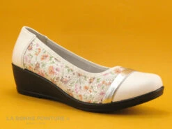 Inea IDOLE Fleur Blanc - Escarpin Compense -Femelle Chaussure Boutique cd24607c73b9e66c561f35ea11d5d5ef img 6645.jpg 167514