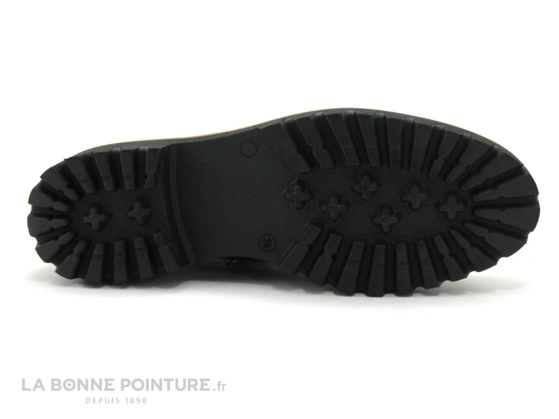 Folies COX - Noir - Chaussure Basse Femme - Semelle Epaisse 7 Folies COX - Noir - Chaussure Basse Femme - Semelle Epaisse – Image 7