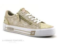 Mustang 1457 302 699 Or - Basket Basse Femme Doree