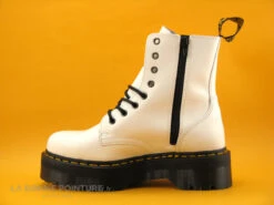 Dr. Martens Dr Martens JADON White Polished - 15265100 - Bottine Blanche -Femelle Chaussure Boutique cd24607c73b9e66c561f35ea11d5d5ef img 6798.jpg 155558
