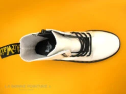 Dr. Martens Dr Martens JADON White Polished - 15265100 - Bottine Blanche -Femelle Chaussure Boutique cd24607c73b9e66c561f35ea11d5d5ef img 6801.jpg 155555