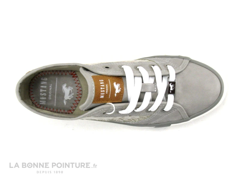Mustang 1146-317-22 Hellgrau - Basket Grise Avec Dentelle 6 Mustang 1146-317-22 Hellgrau - Basket Grise Avec Dentelle – Image 6
