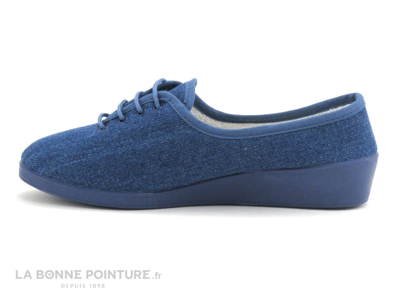 RYB 900 PIQUE Bleu Jean - Chaussure Toile Femme 2 RYB 900 PIQUE Bleu Jean - Chaussure Toile Femme – Image 2