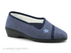 RYB - 104 D55 - Bleu Jeans - Chausson Femme