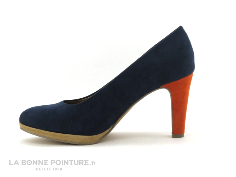 Marco Tozzi 2-22441-26 Navy Multi - Escarpin Talon Haut 3 Marco Tozzi 2-22441-26 Navy Multi - Escarpin Talon Haut – Image 3