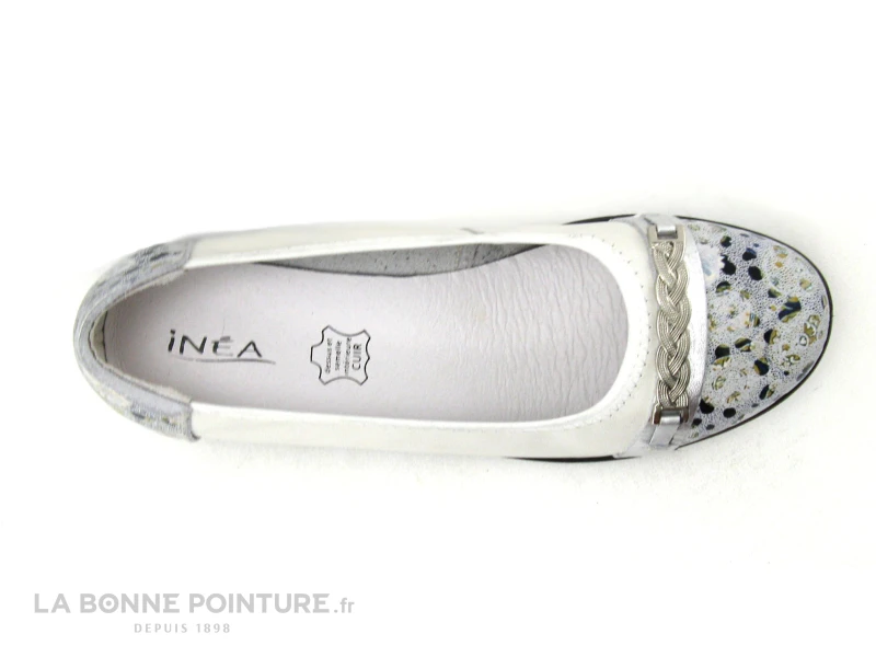 Inea ULAN Flow Marine Creme - Escarpin Compense 6 Inea ULAN Flow Marine Creme - Escarpin Compense – Image 6