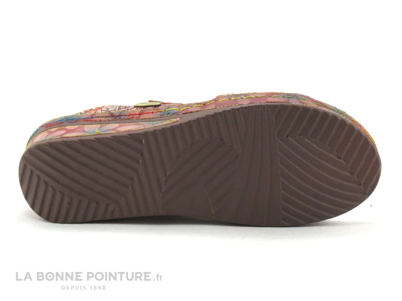 Laura Vita JACDISO 06 Rouge - Brides Avec Fleurs - Mule Femme 6 Laura Vita JACDISO 06 Rouge - Brides Avec Fleurs - Mule Femme – Image 6