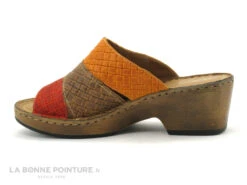 Pedi Girl YVAIR Rouge Safran - Mule Femme Petit Talon -Femelle Chaussure Boutique cd24607c73b9e66c561f35ea11d5d5ef img 7237.jpg 180227