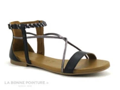 Tamaris 1-28043-20 Black - Sandale Plate Femme Cuir Noir 11 Tamaris 1-28043-20 Black - Sandale Plate Femme Cuir Noir -Femelle Chaussure Boutique cd24607c73b9e66c561f35ea11d5d5ef img 7399.jpg 180435