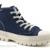 Dockers 52KC202 Navy - Chaussure Montante Femme Toile Bleue