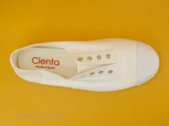 Cienta 70997 05 - Tennis Toile Blanche - Sans Lacet -Femelle Chaussure Boutique cd24607c73b9e66c561f35ea11d5d5ef img 7568.jpg 169005