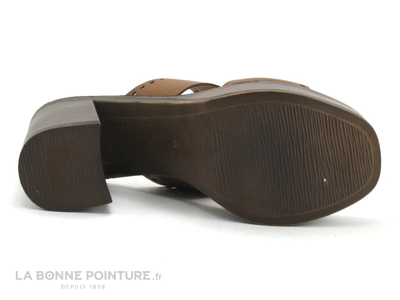 Carla Tortosa 89226 - Mule Talon Haut Femme - Cuir Marron 7 Carla Tortosa 89226 - Mule Talon Haut Femme - Cuir Marron – Image 7