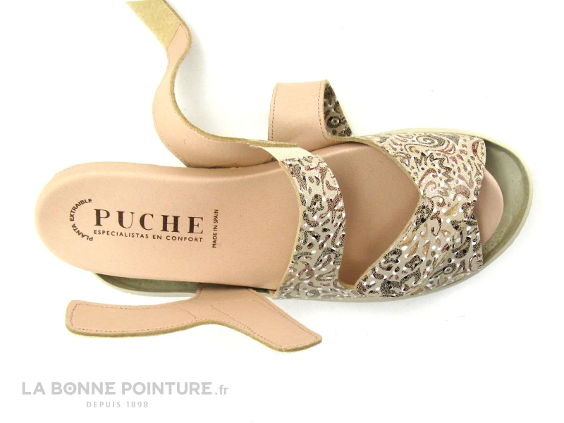 Puche 6927 Sandy Beige - Sandale Femme Avec 3 Scratches 5 Puche 6927 Sandy Beige - Sandale Femme Avec 3 Scratches – Image 5