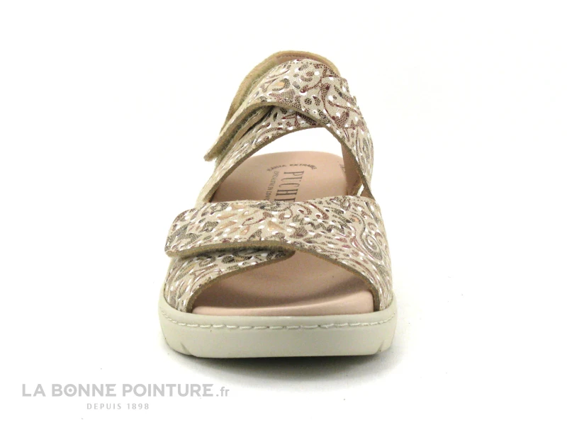 Puche 6927 Sandy Beige - Sandale Femme Avec 3 Scratches 2 Puche 6927 Sandy Beige - Sandale Femme Avec 3 Scratches – Image 2