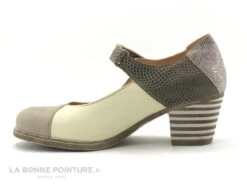 Alce Shoes 9809 Beige - Escarpin Petit Talon - Bride Velcro -Femelle Chaussure Boutique cd24607c73b9e66c561f35ea11d5d5ef img 7677.jpg 156597