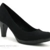 Marco Tozzi 2-22411-26 Black - Velours - Escarpin Talon Haut