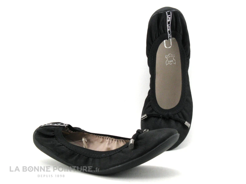 LPB Les Petites Bombes - Ballerines AVA Noir Metal - C20L002 1 LPB Les Petites Bombes - Ballerines AVA Noir Metal - C20L002