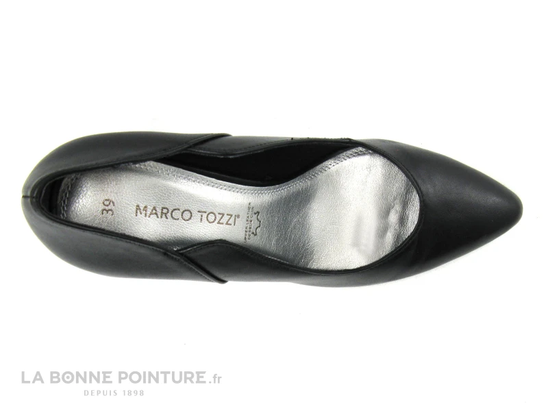 Marco Tozzi 2-22406-26 Black - Escarpin Pointu Noir - Talon Haut 6 Marco Tozzi 2-22406-26 Black - Escarpin Pointu Noir - Talon Haut – Image 6
