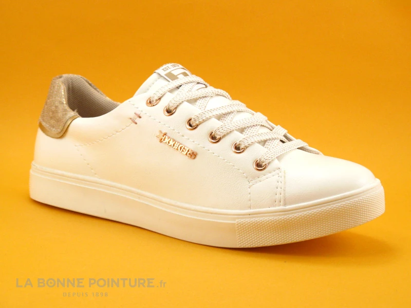 Dockers 44MA201 Weiss Rose Gold - Basket Basse Femme 1 Dockers 44MA201 Weiss Rose Gold - Basket Basse Femme