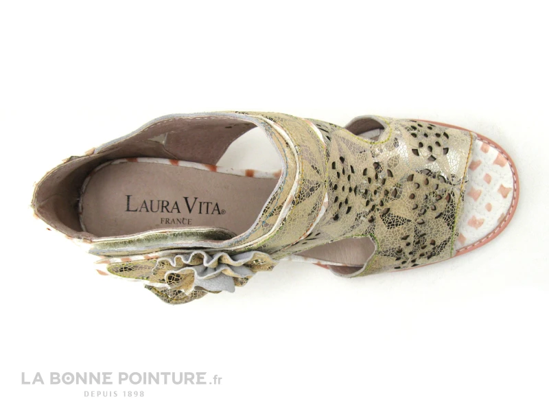Laura Vita IGCALO 0621 Beige - Sandale Talon 6 Laura Vita IGCALO 0621 Beige - Sandale Talon – Image 6