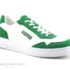 Bagatt ELEA Green White - D31-8771G - Basket Femme Vert Blanc