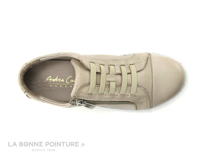Andrea Conti 0061715 111 Silbergrau - Basket Femme Cuir Gris 6 Andrea Conti 0061715 111 Silbergrau - Basket Femme Cuir Gris – Image 6