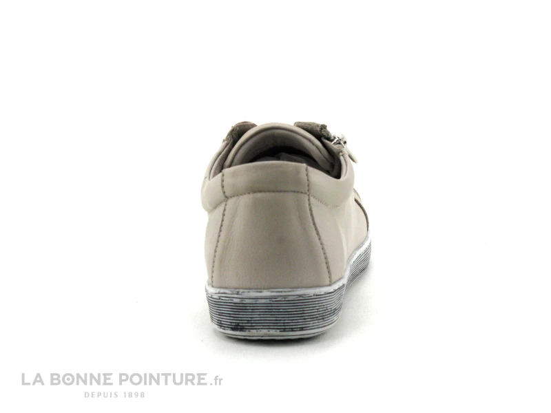 Andrea Conti 0061715 111 Silbergrau - Basket Femme Cuir Gris 4 Andrea Conti 0061715 111 Silbergrau - Basket Femme Cuir Gris – Image 4