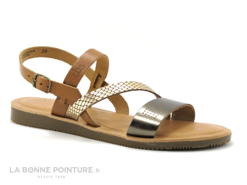TBS BEATTYS Marron Bronze - E7K45 - Sandale 4 TBS BEATTYS Marron Bronze - E7K45 - Sandale – Image 4